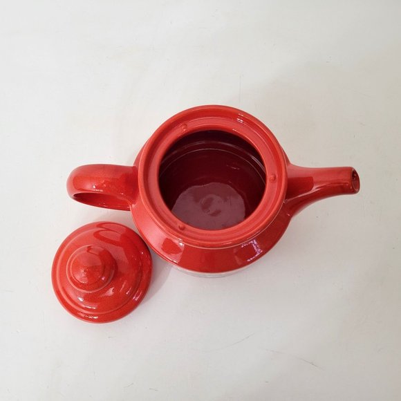 Waechtersbach Red Christmas Teapot - Picture 6 of 8